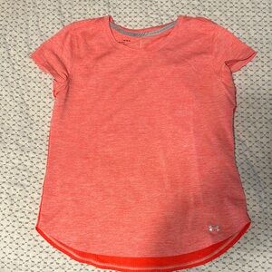 Under Armour Heathered Coral Tee